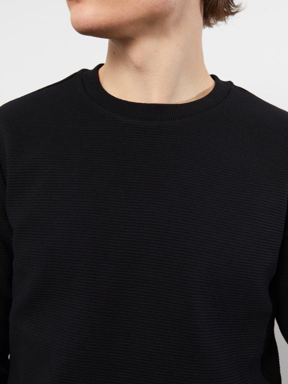 Crew Neck Long Sleeve Men's Sweatshirt
