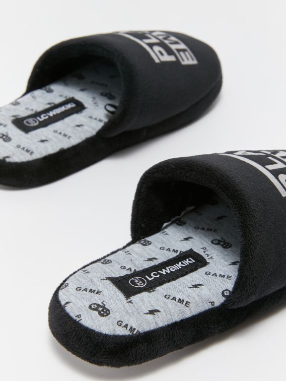 Printed Boy's House Slippers