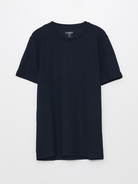 Crew Neck Short Sleeve Men's T-shirt