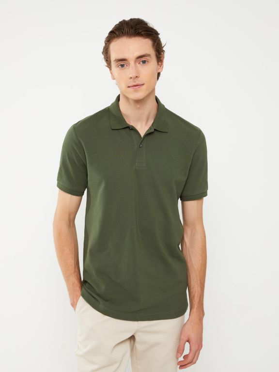 Polo Neck Short Sleeve Pike Men's T-shirt