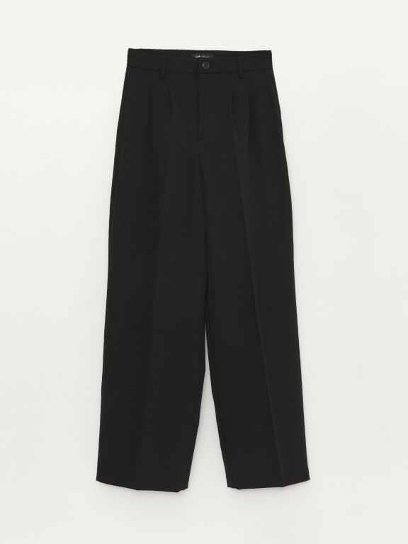 Women's Comfortable Fit Wide Leg Trousers