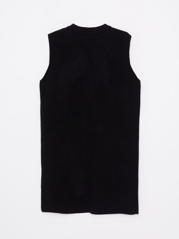 Crew Neck Regular Women's Tricot Vest