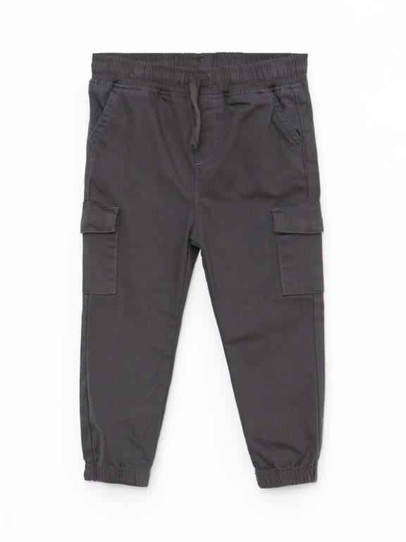 Hooded Long Sleeve Baby Boy Sweatshirt and Pants 2-Pack Set