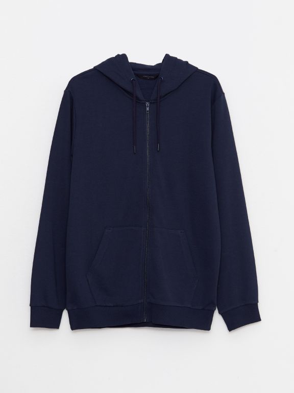 Standard Fit Hooded Men's Sports Cardigan