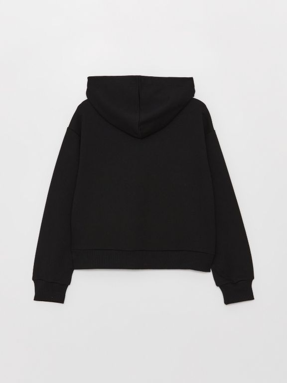 Plain Long Sleeve Women's Hoodie