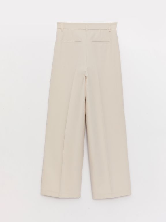 Women's Comfortable Fit Wide Leg Trousers