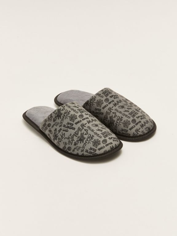 Marvel Licensed Printed Men's Indoor Slippers