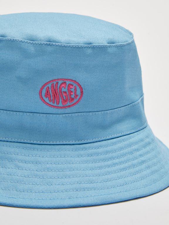 Letter Embroidered Womens Bucket Hat