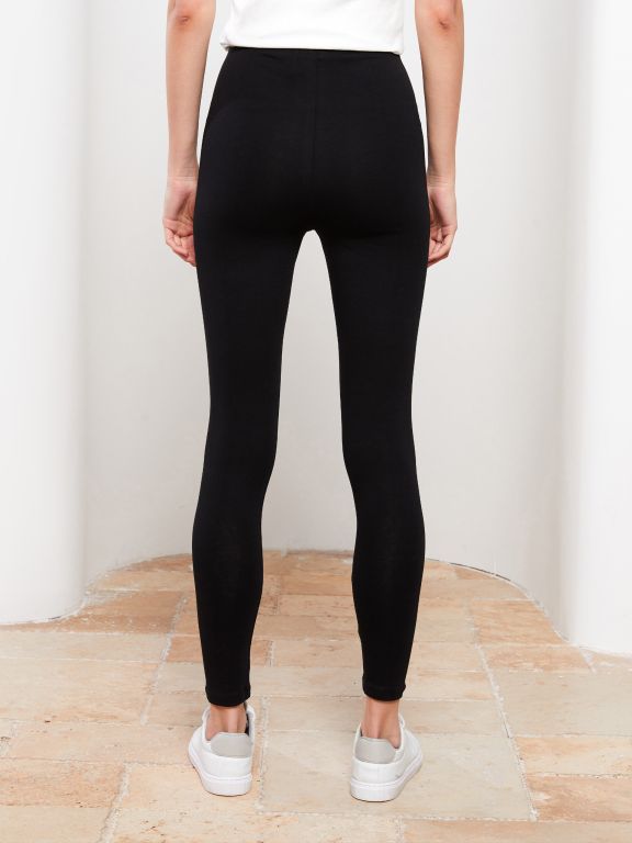 Women's Elastic Waist Regular Tights