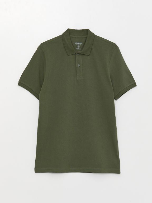 Polo Neck Short Sleeve Pike Men's T-shirt