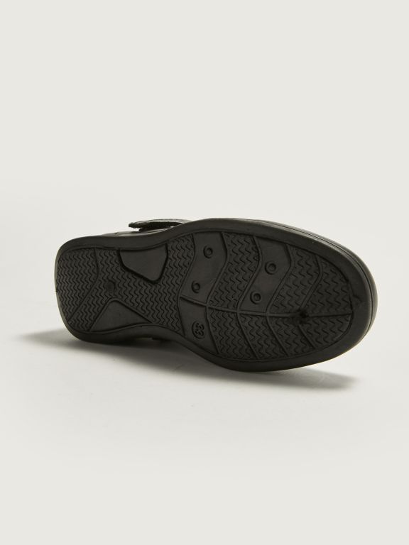 Leather Look Velcro Girl Child Ballet
