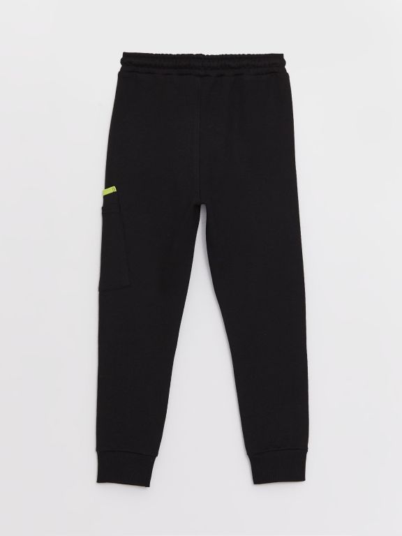 Elastic Waist Printed Boy Jogger Sweatpants