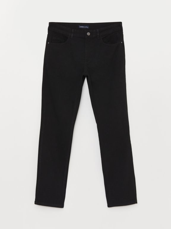 Slim Fit Dobby Men's Trousers