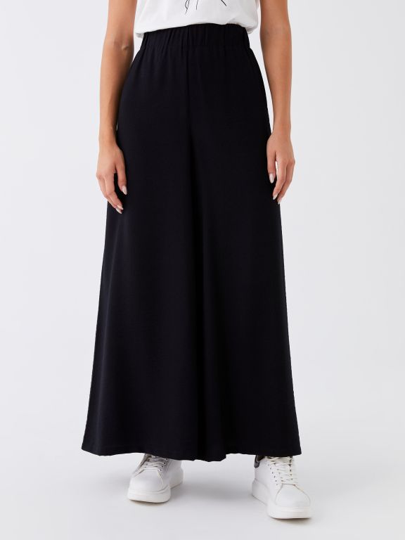 Elastic Waist Comfortable Fit Women's Trousers