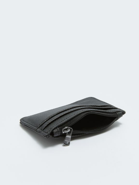Leather Look Card Holder