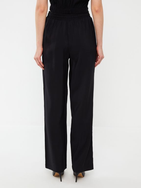Elastic Waist Comfortable Fit Women's Trousers