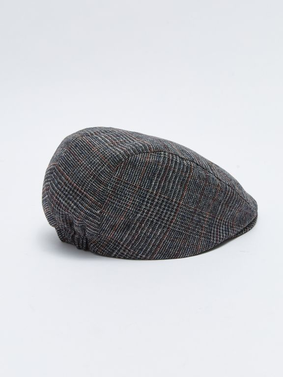 Plaid Men's Cap Hat