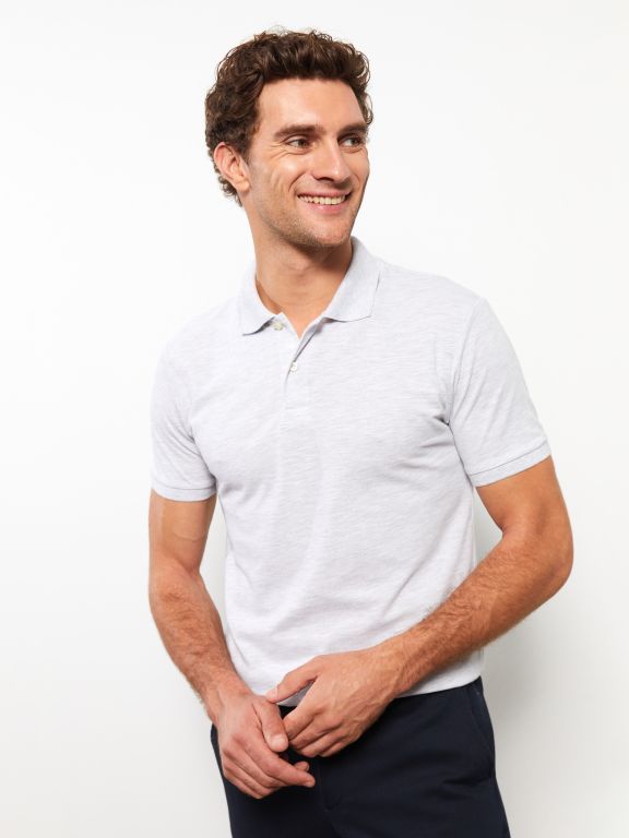 Polo Neck Short Sleeve Pike Men's T-shirt