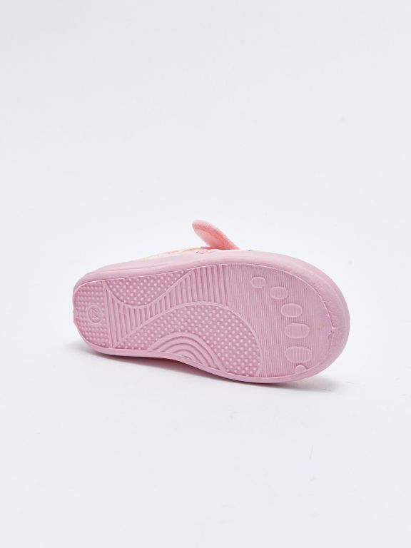 Printed Velcro Closure Baby Girl Panduf