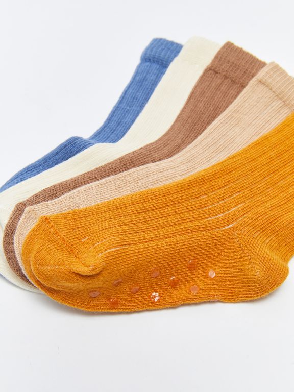 Basic Baby Boy Socket Socks 5-Pack
