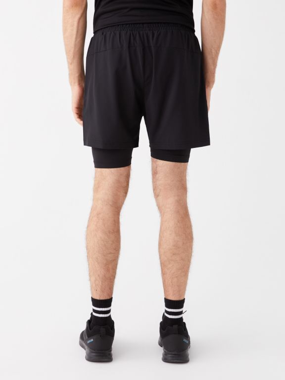 Slim Fit Men's Tights Shorts