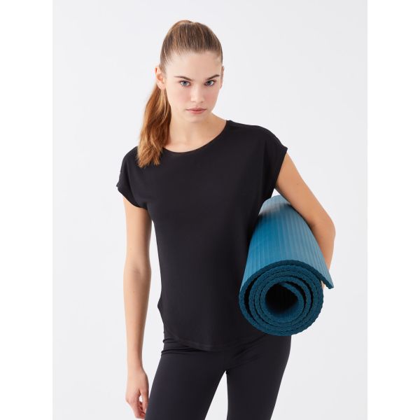 Crew Neck Regular Short Sleeve Women's Sports T-shirt
