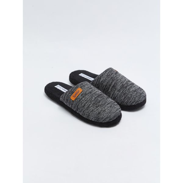Printed Closed Front Men's Indoor Slippers