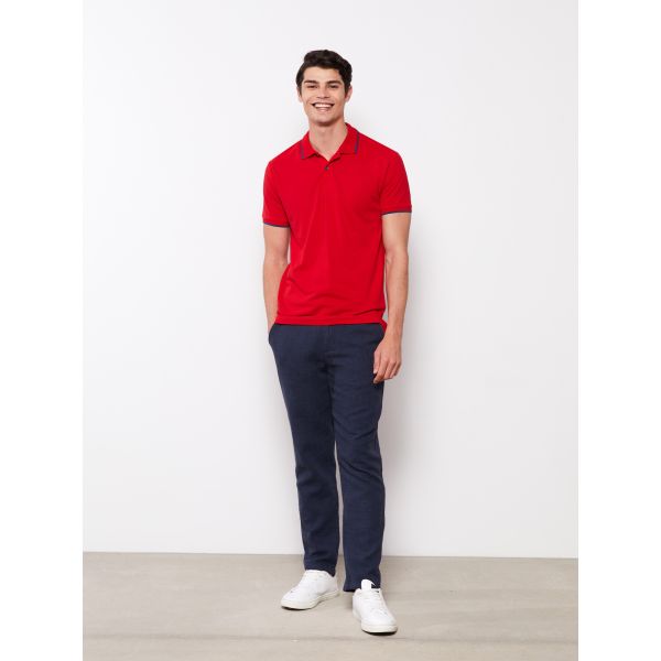 Polo Neck Short Sleeve Pike Men's T-shirt