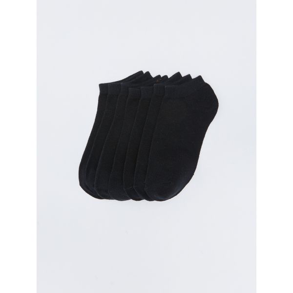 Women's Plain Booties Socks 7 Pack