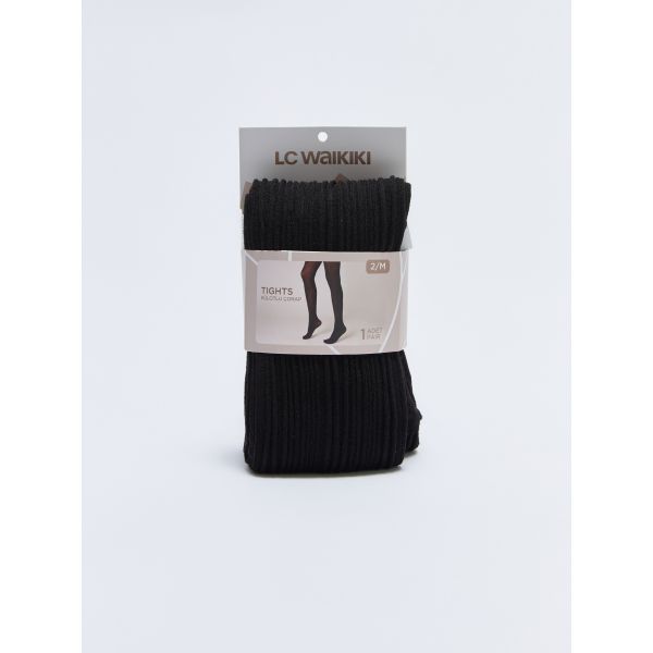 Women's Flat Ribbed Tights