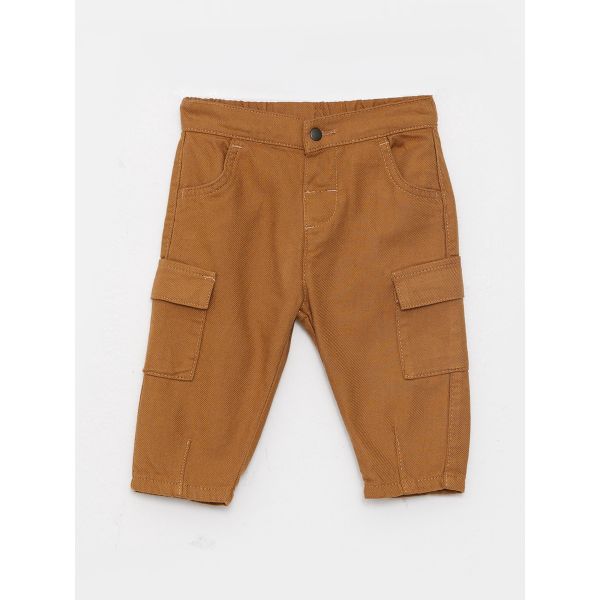 Elastic Waist Basic Baby Boy Trousers